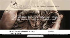 Desktop Screenshot of dietierdoktorin.at